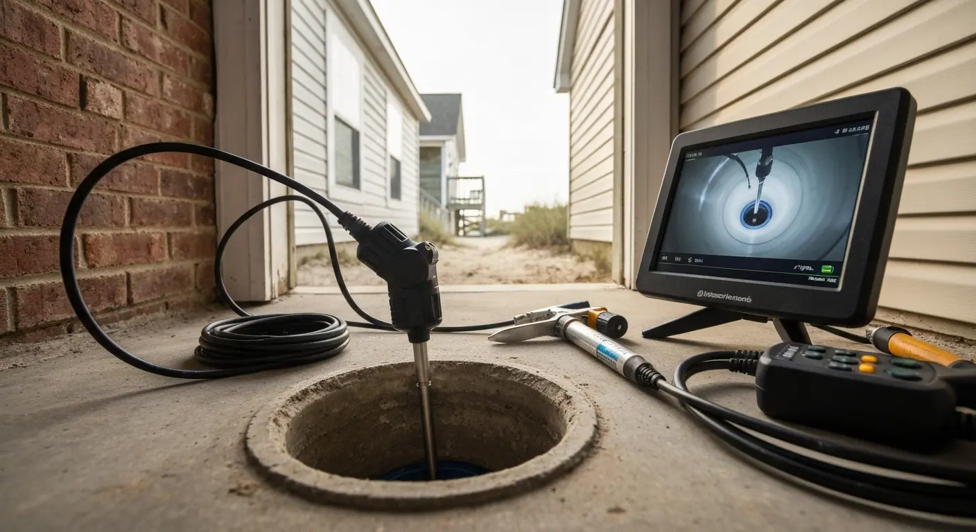 Drain cleaning service