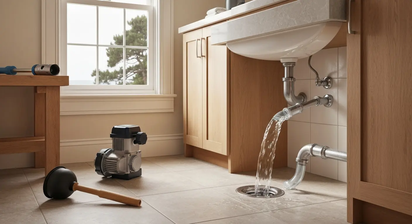 Drain cleaning service
