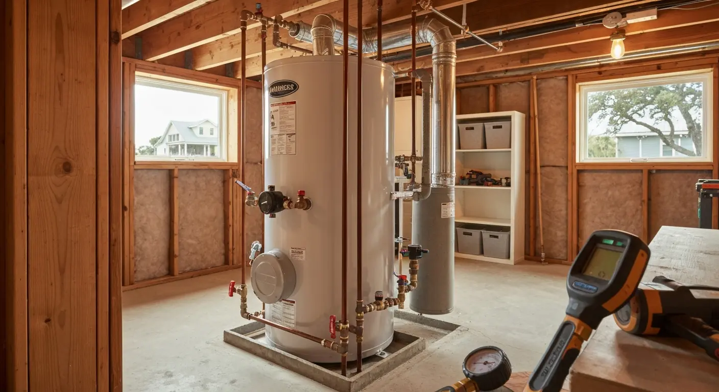 Water heater service