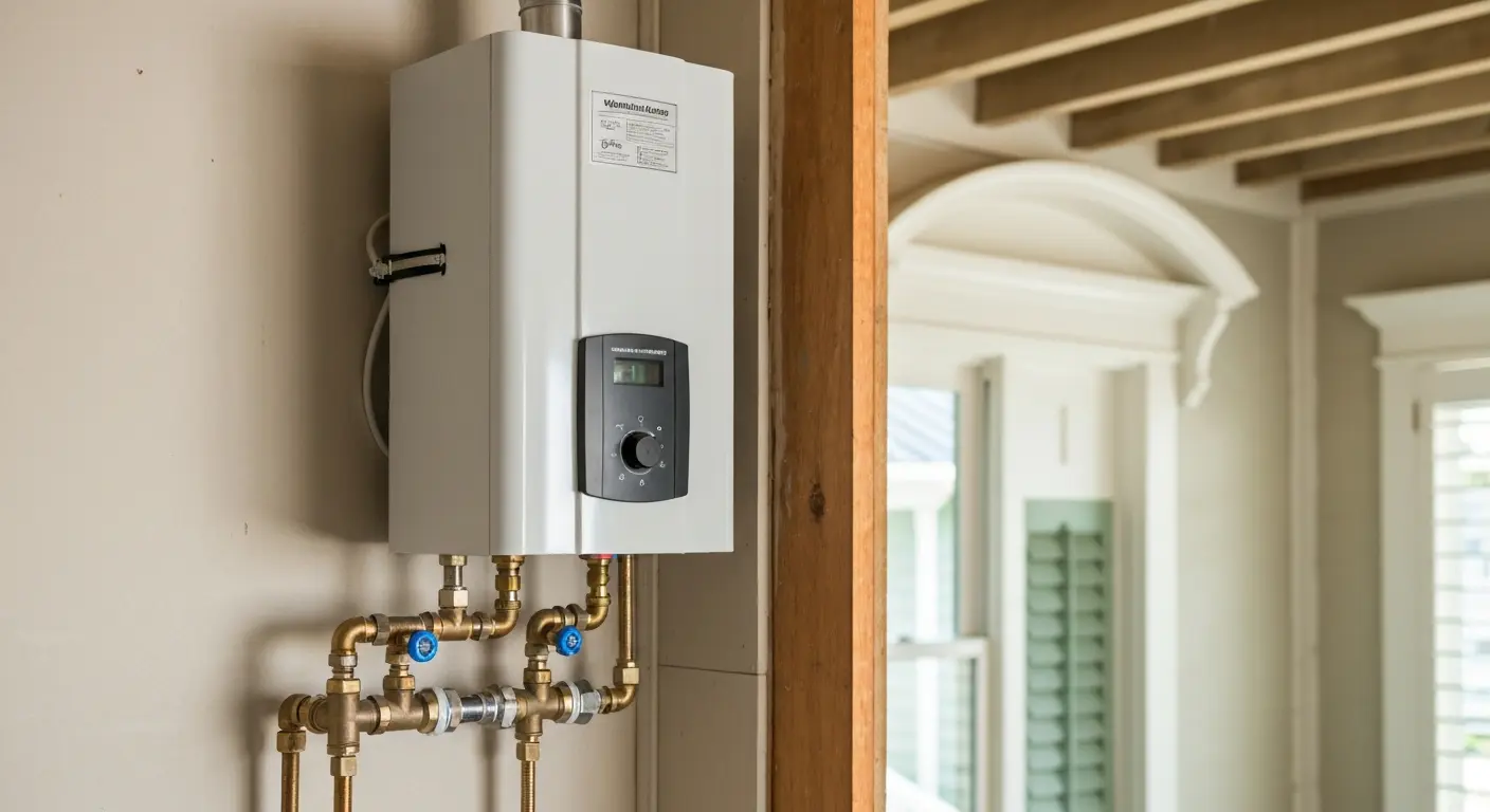 Water heater installation
