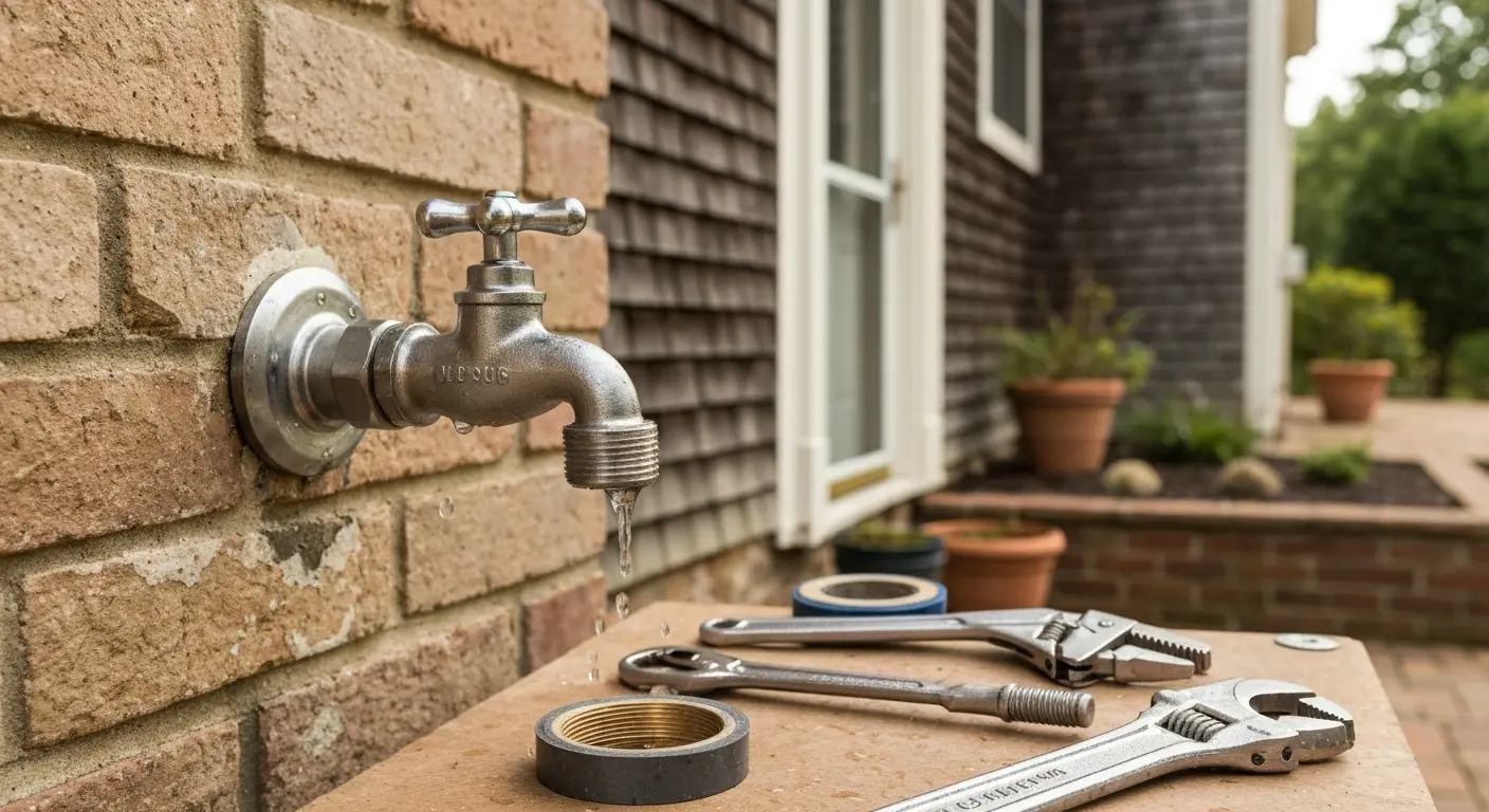 Outdoor faucet repair Wilmington