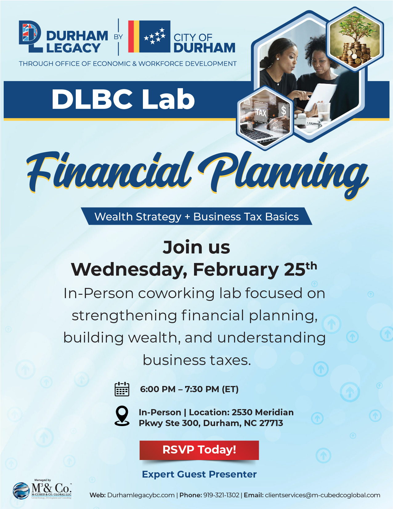 Financial planning webinar