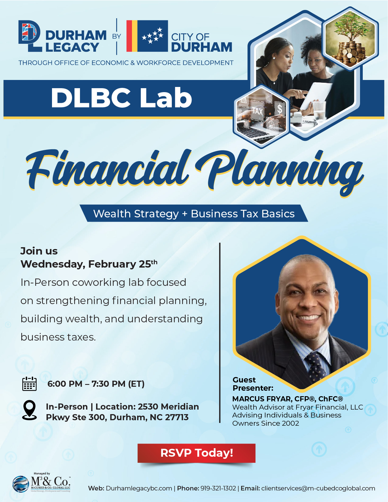 Financial planning webinar