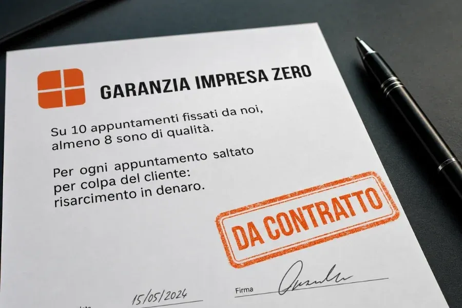 Contratto timbrato con la Garanzia Impresa Zero