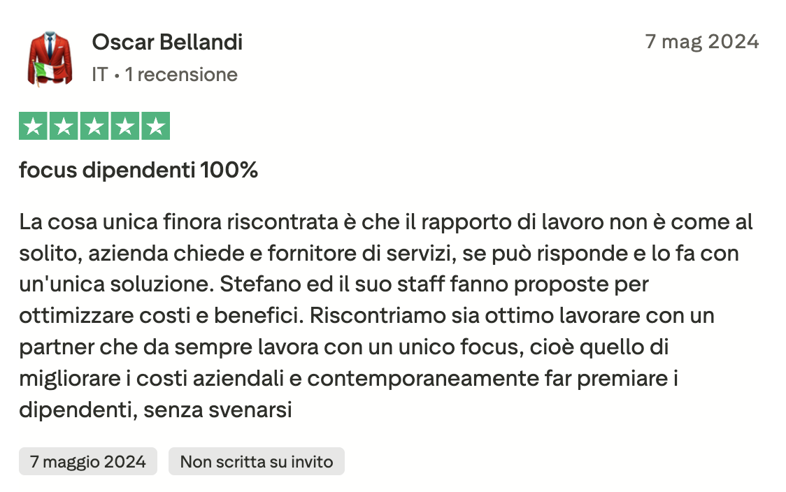 Recensione di un cliente Opus 2