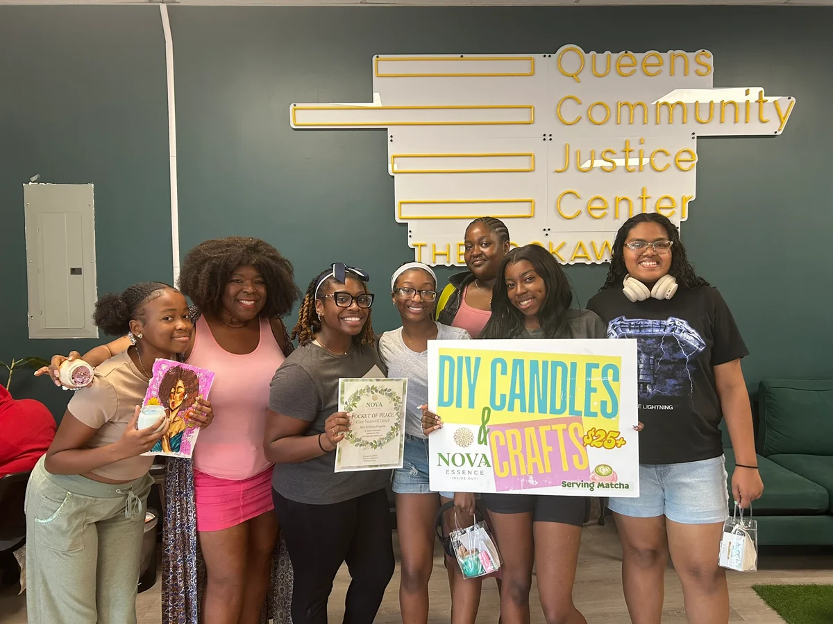 Dr. Alyssa Chambers with the NOVA Essence community
