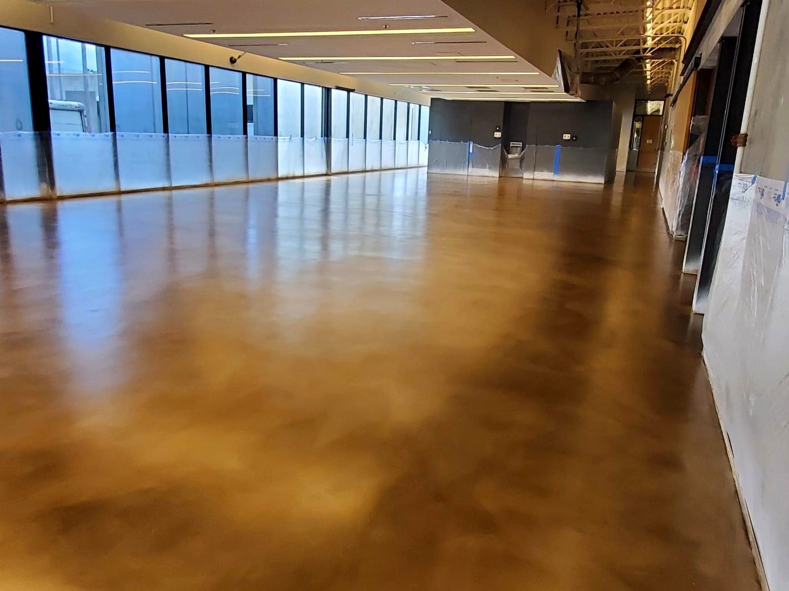 Stained & Sealed Concrete example