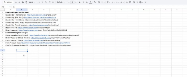 Marketing program overview