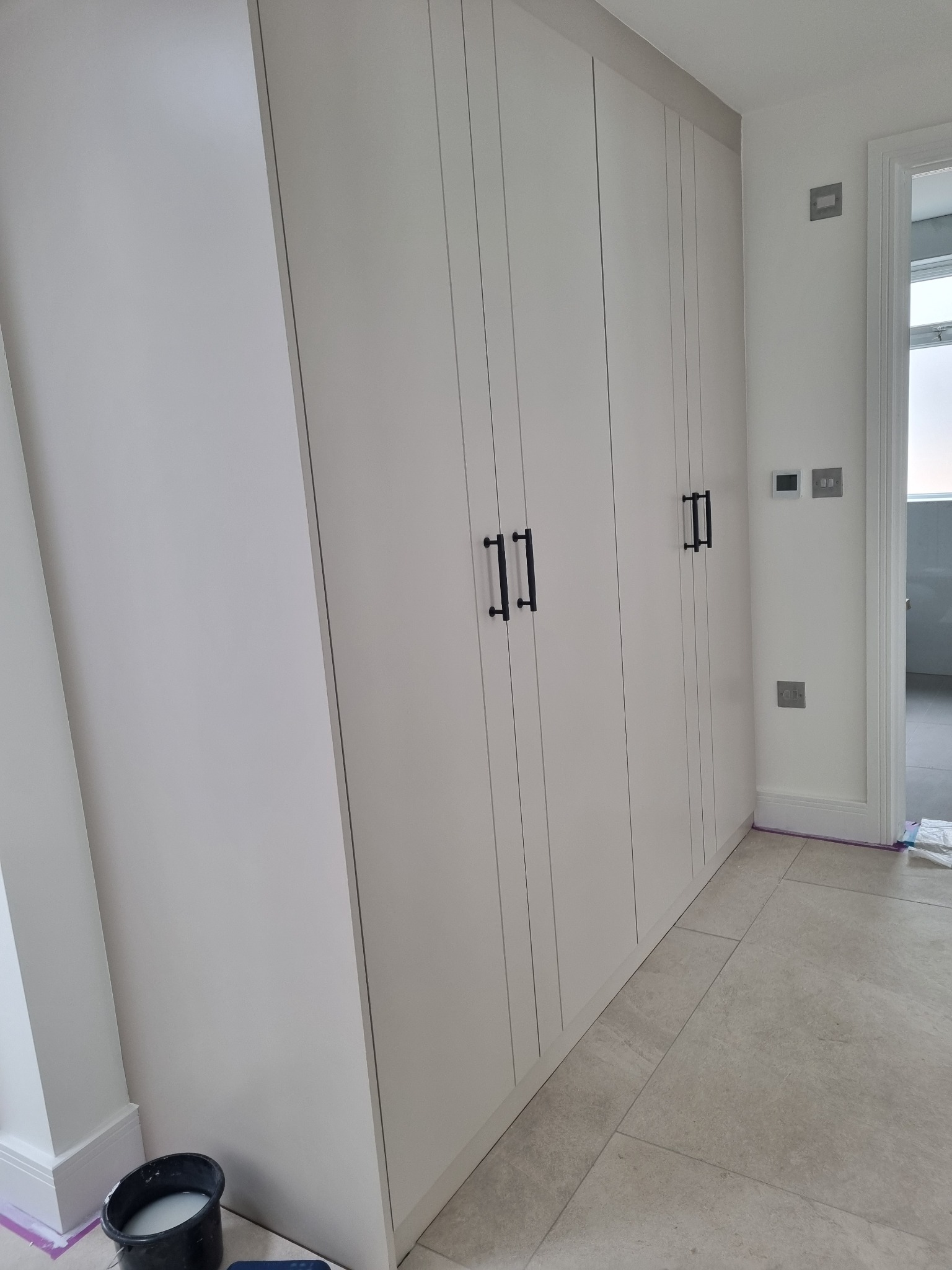 Cabinet spraying project in Jersey — 6