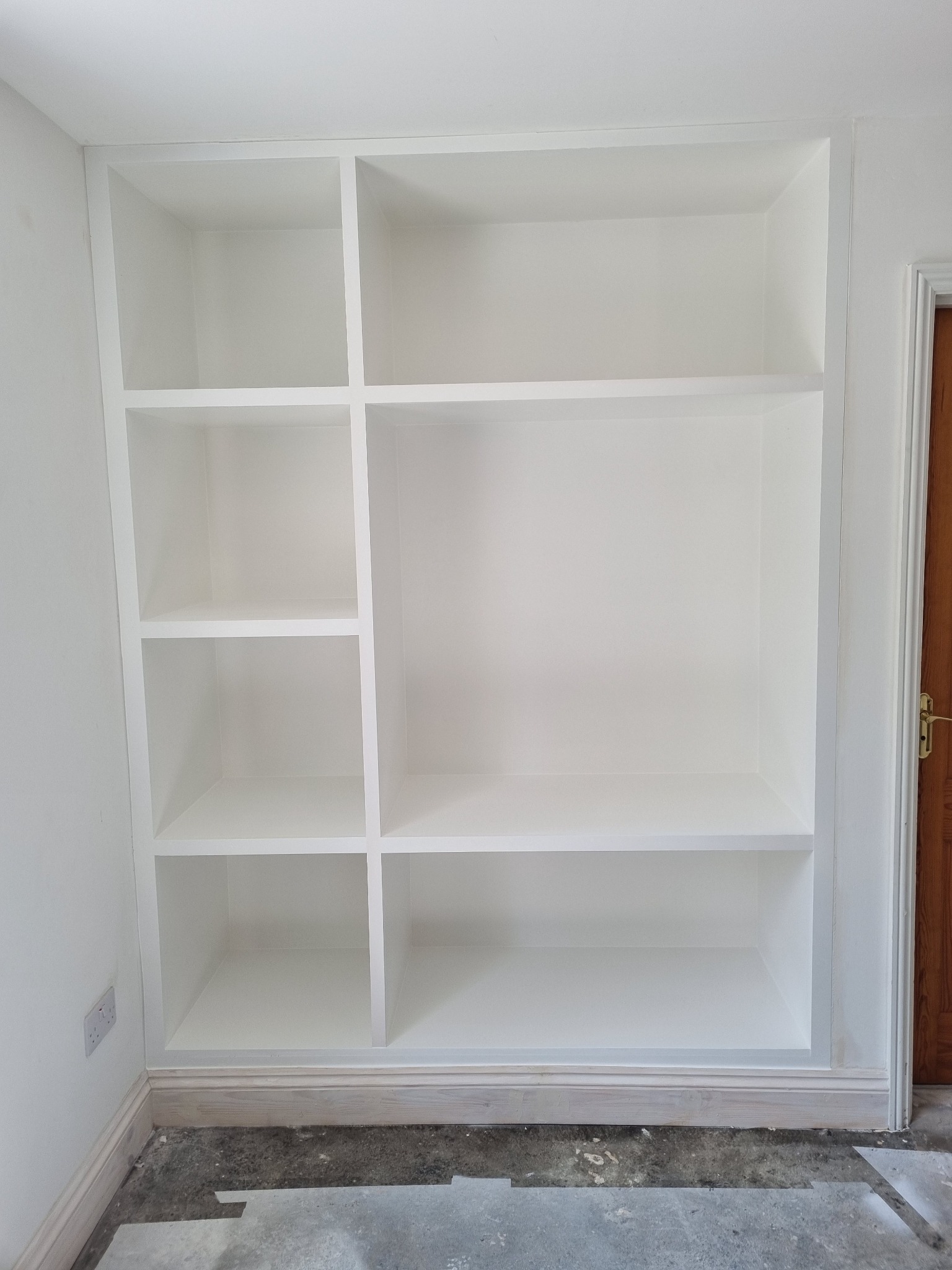 Cabinet spraying project in Jersey — 5