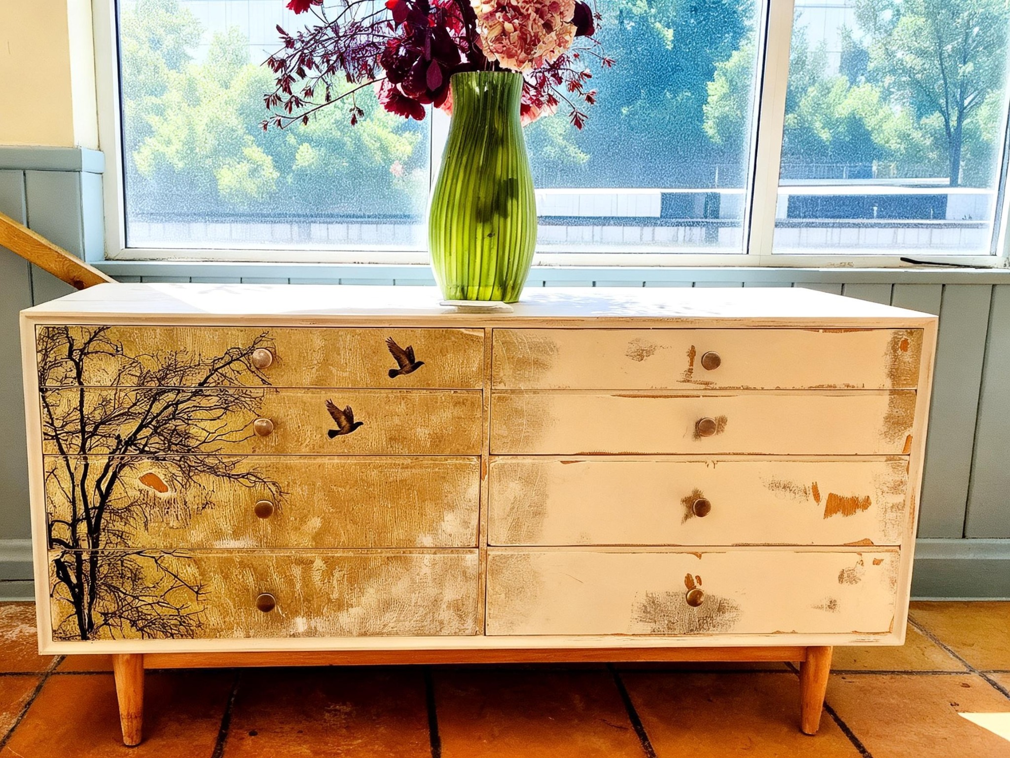 Furniture restoration project in Jersey — 1