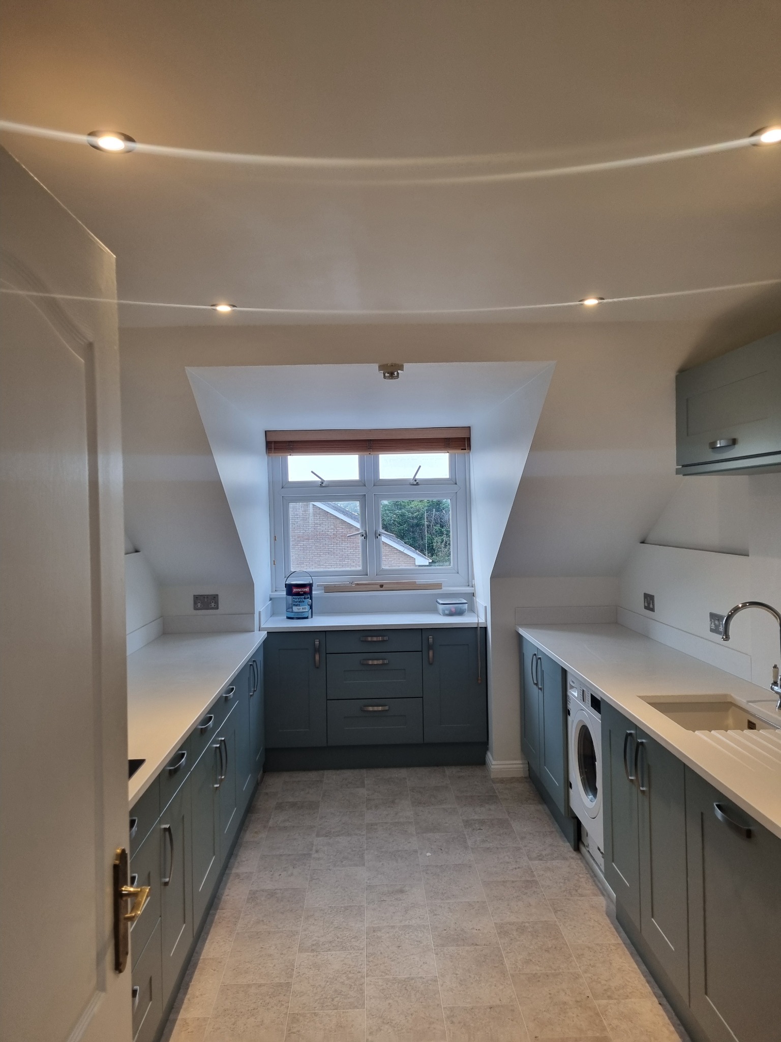 Kitchen spraying project in Jersey — 5