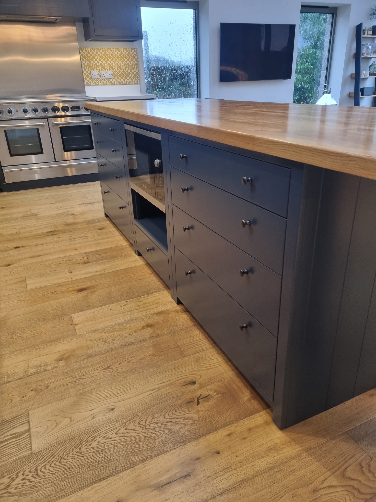 Kitchen spraying project in Jersey — 3