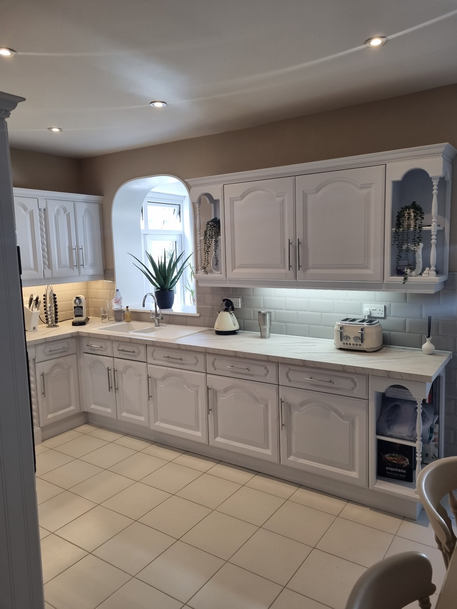 Kitchen spraying project in Jersey — 1