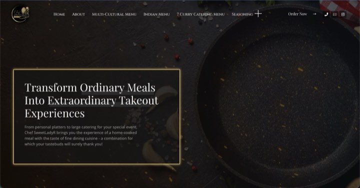 Chef SweetLadyR website