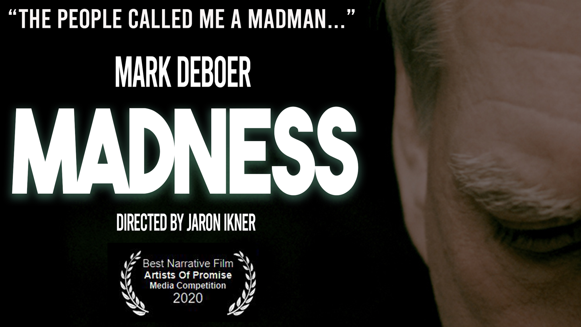Madness short film poster