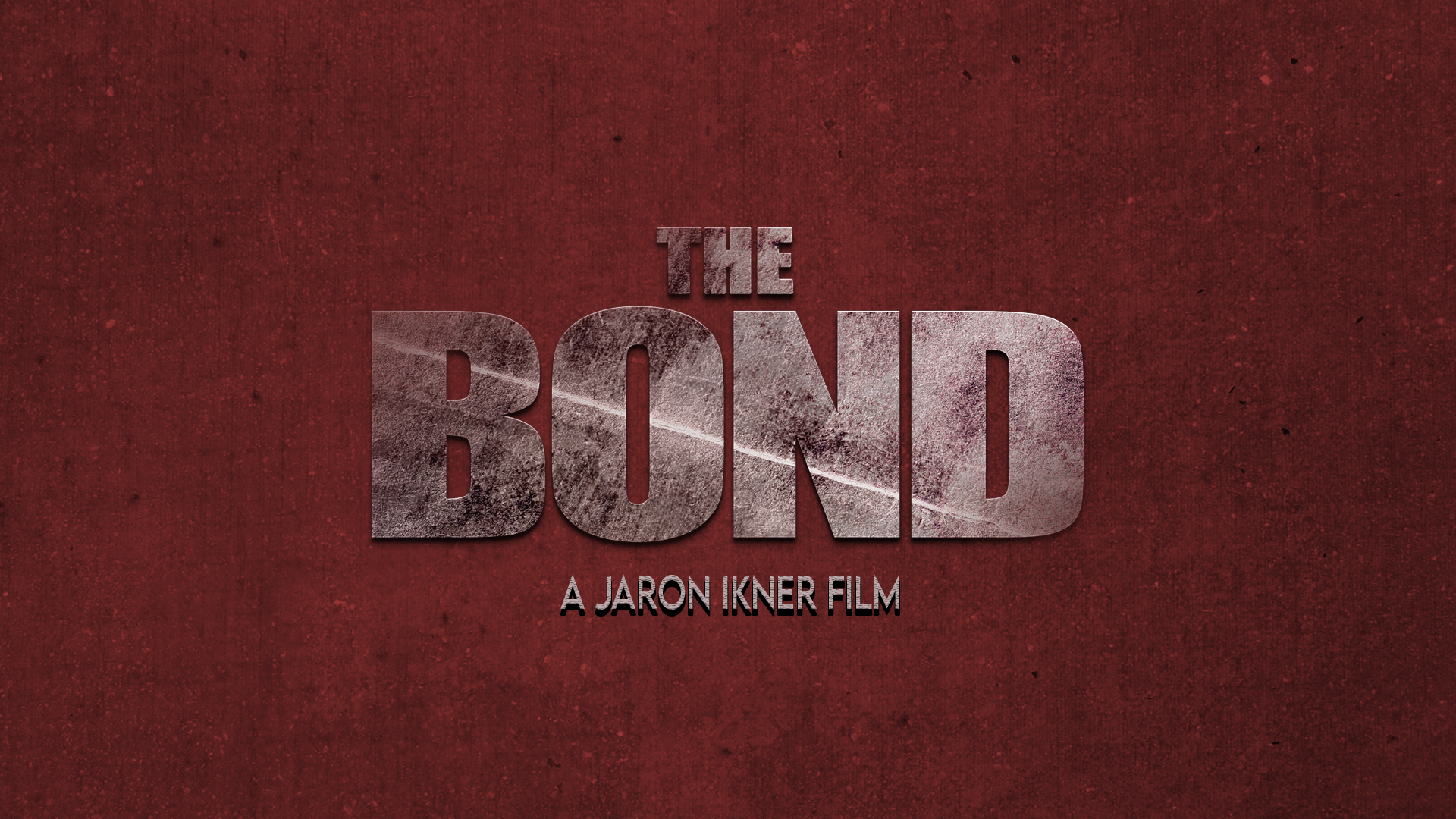 The Bond film poster