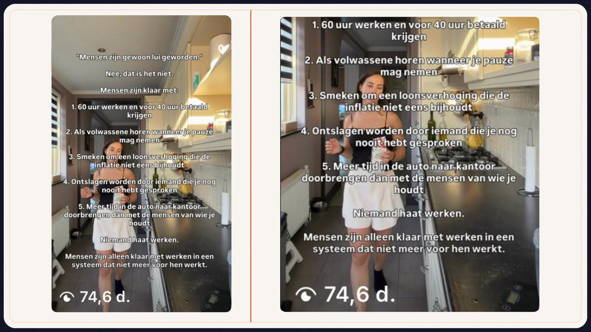 Reelvoorbeeld met 74,6 duizend weergaven