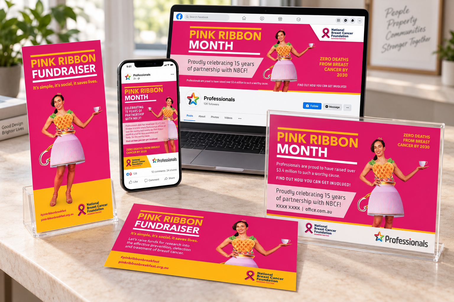 Email header and digital graphic design