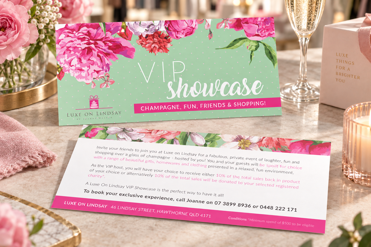 Branded packaging and label design