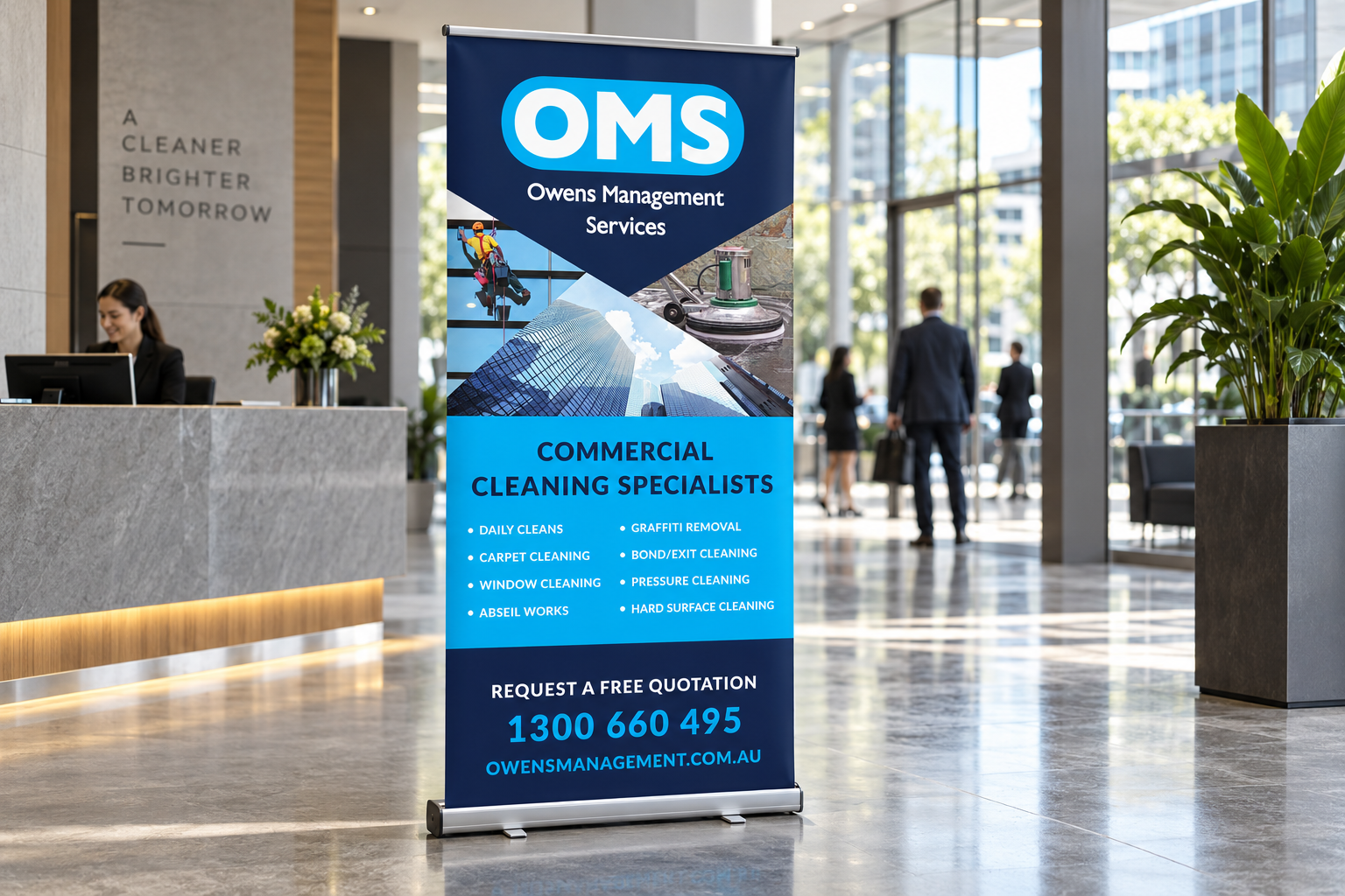 Marketing flyer and direct mail design