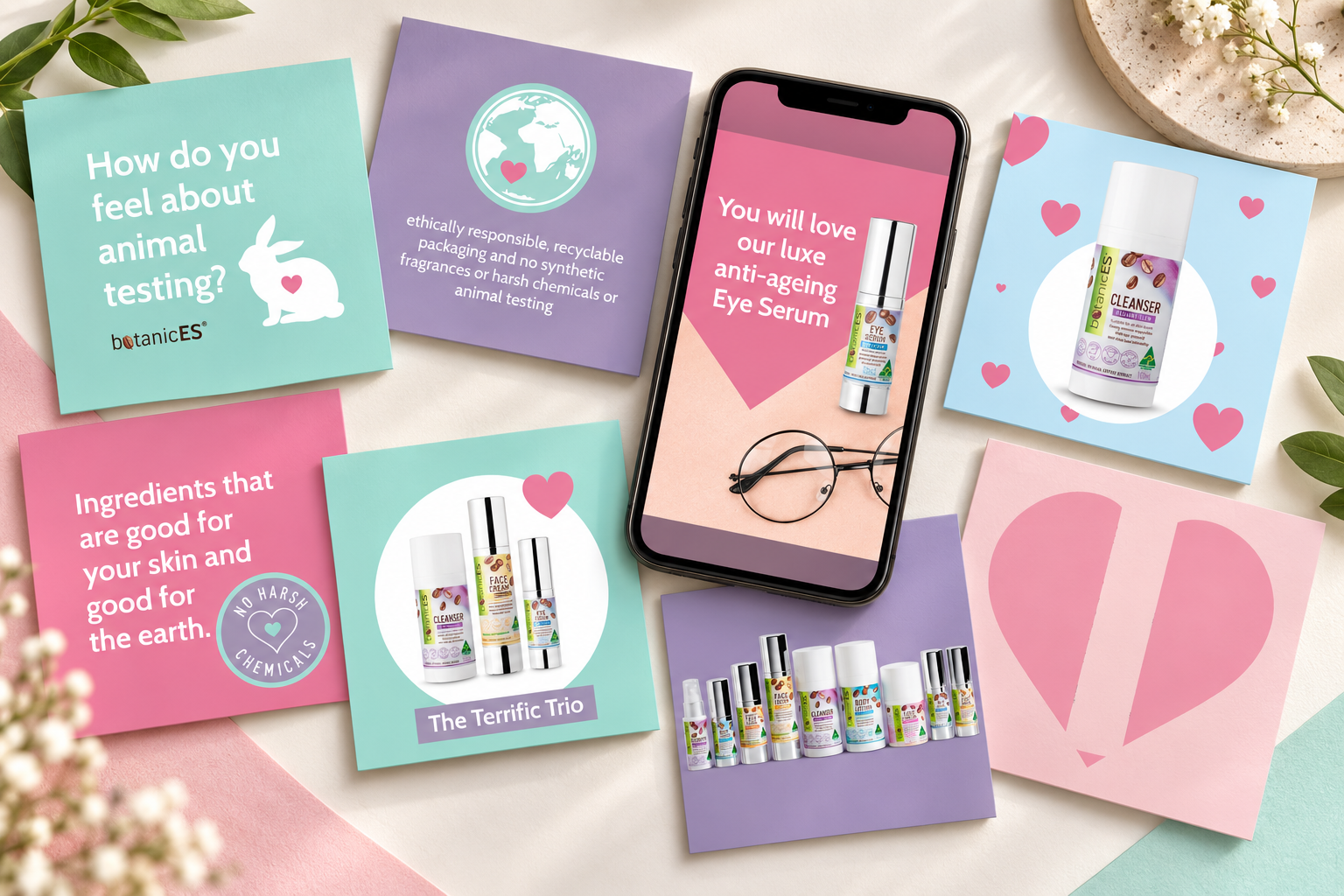 Social campaign and branded content design
