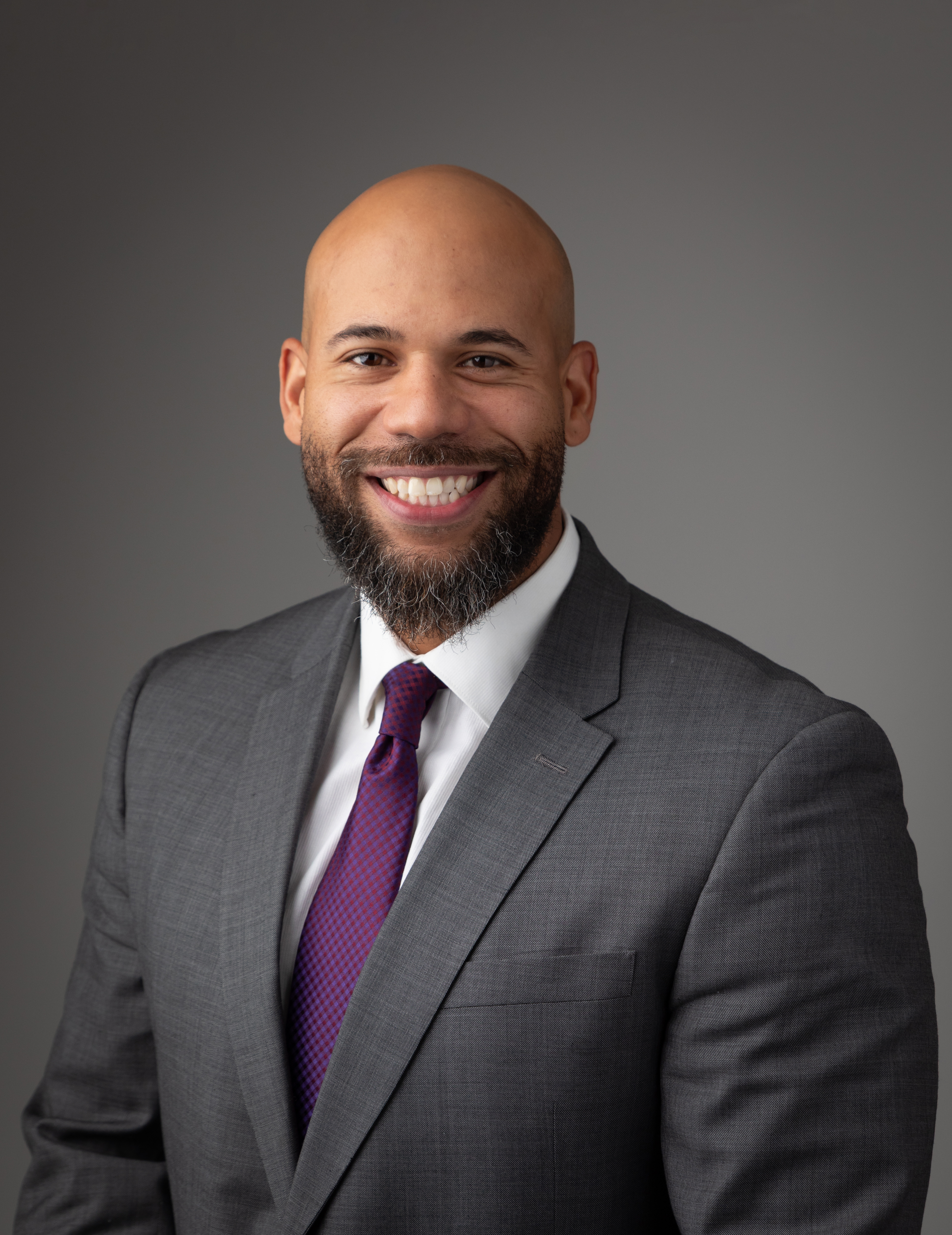 Professional conference attendee headshot