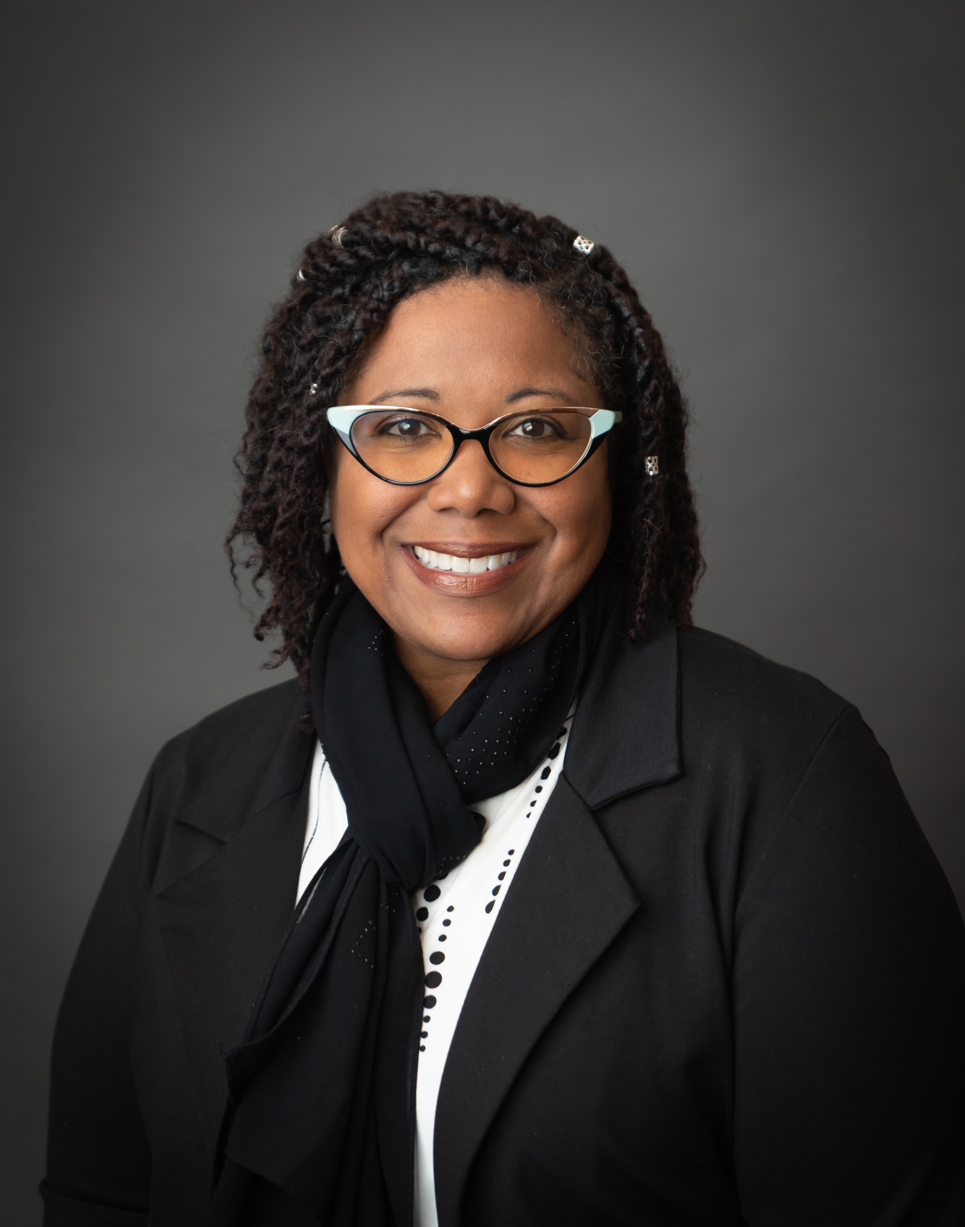 Professional conference attendee headshot