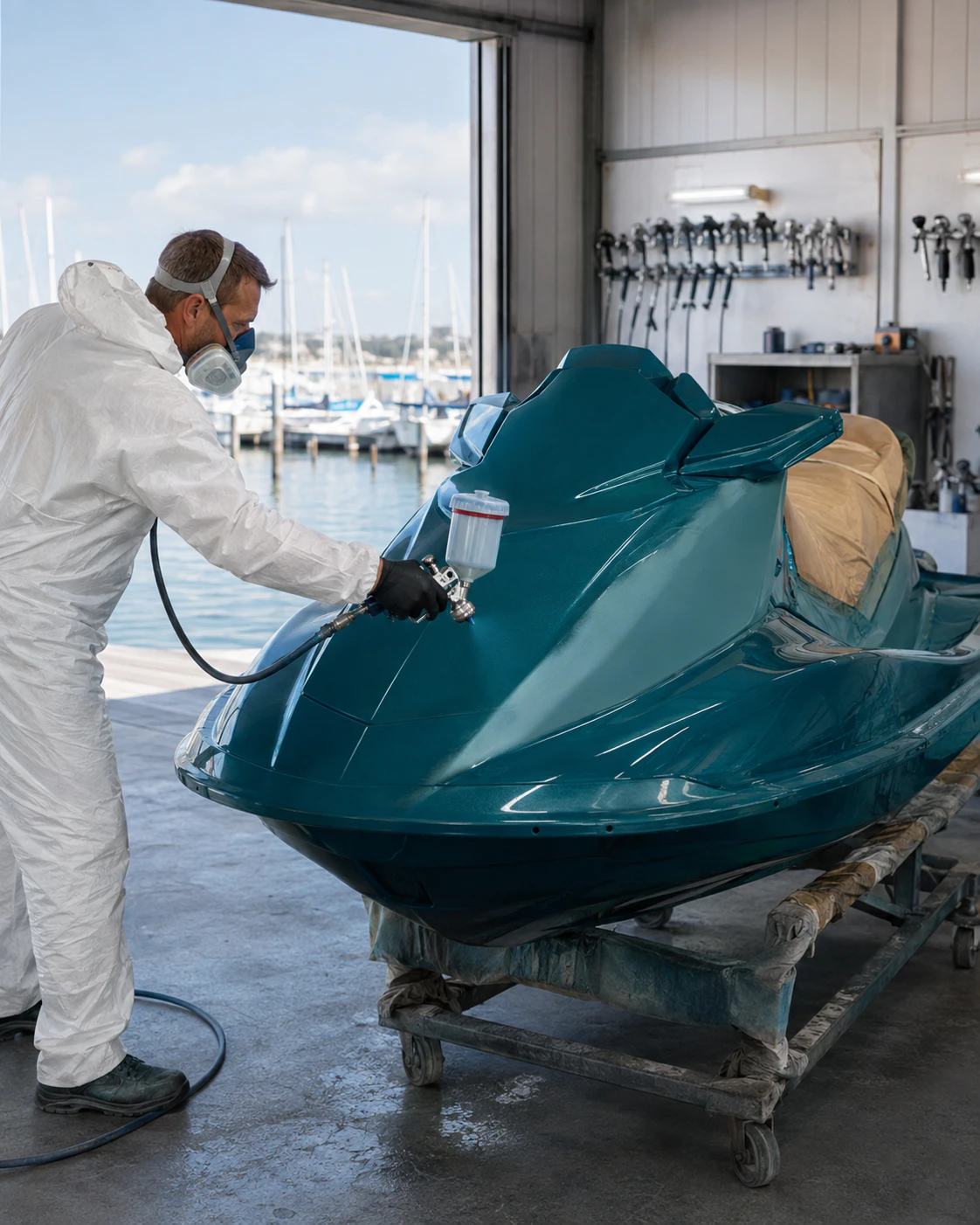 Jet Ski and Boat Painting