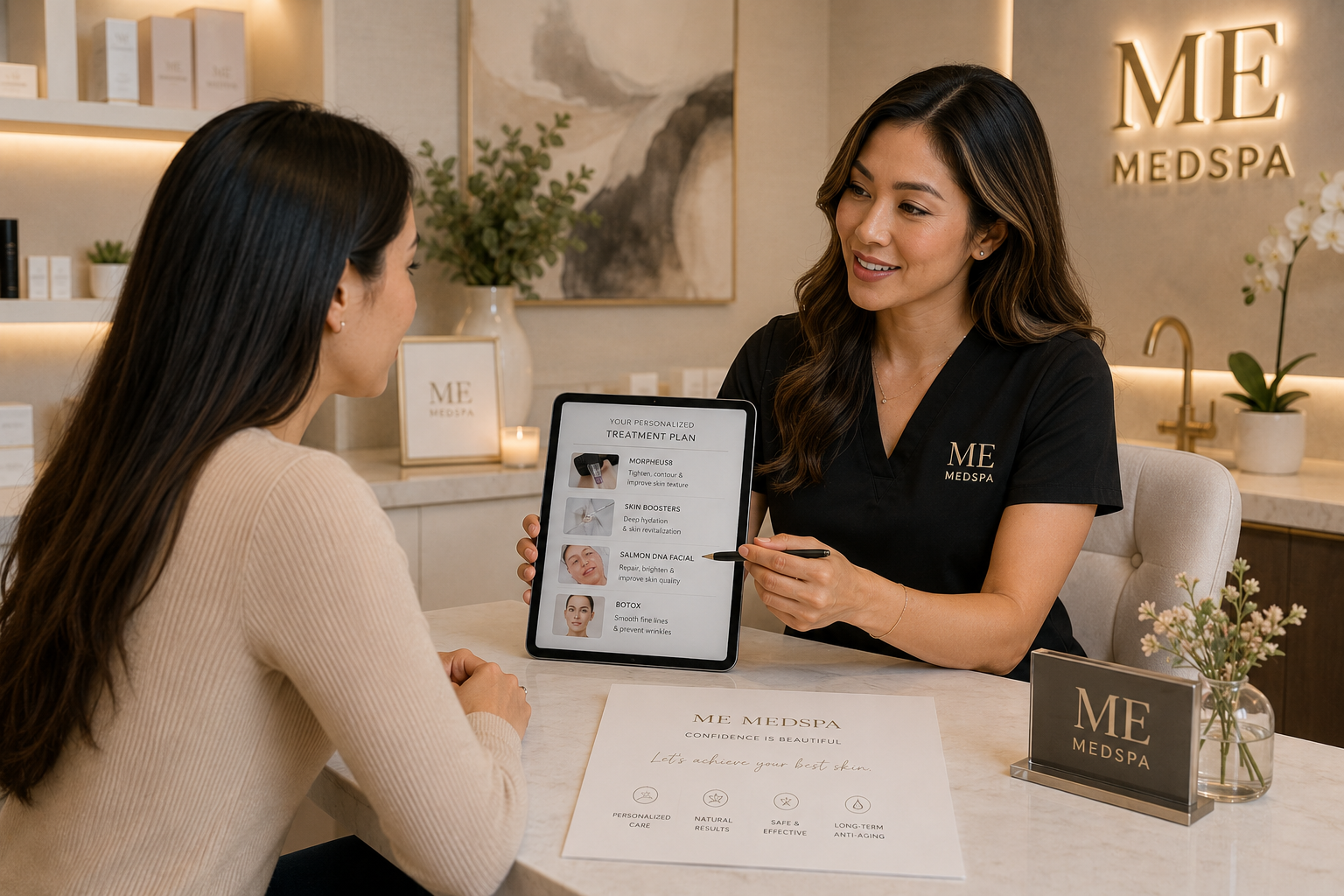 Personalized anti-aging consultation at Me Medspa in Monterey Park Personalized anti-aging consultation at Me Medspa in Monterey Park