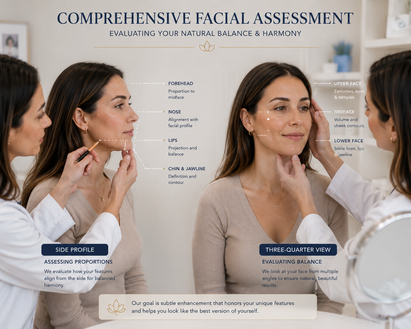Personalized facial assessment for smile lines and anti-aging treatment planning Personalized facial assessment for smile lines and anti-aging treatment planning