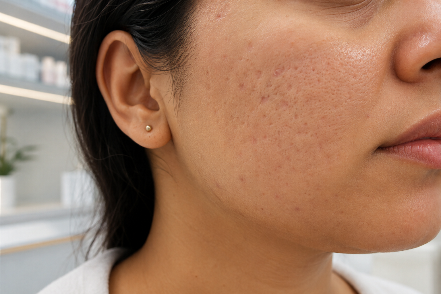 Morpheus8 for acne scars and uneven skin texture in Monterey Park