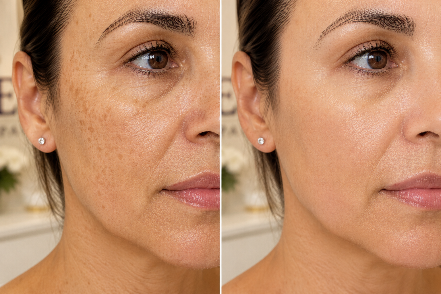 Lumecca IPL photofacial for sun damage and dark spots in Monterey Park