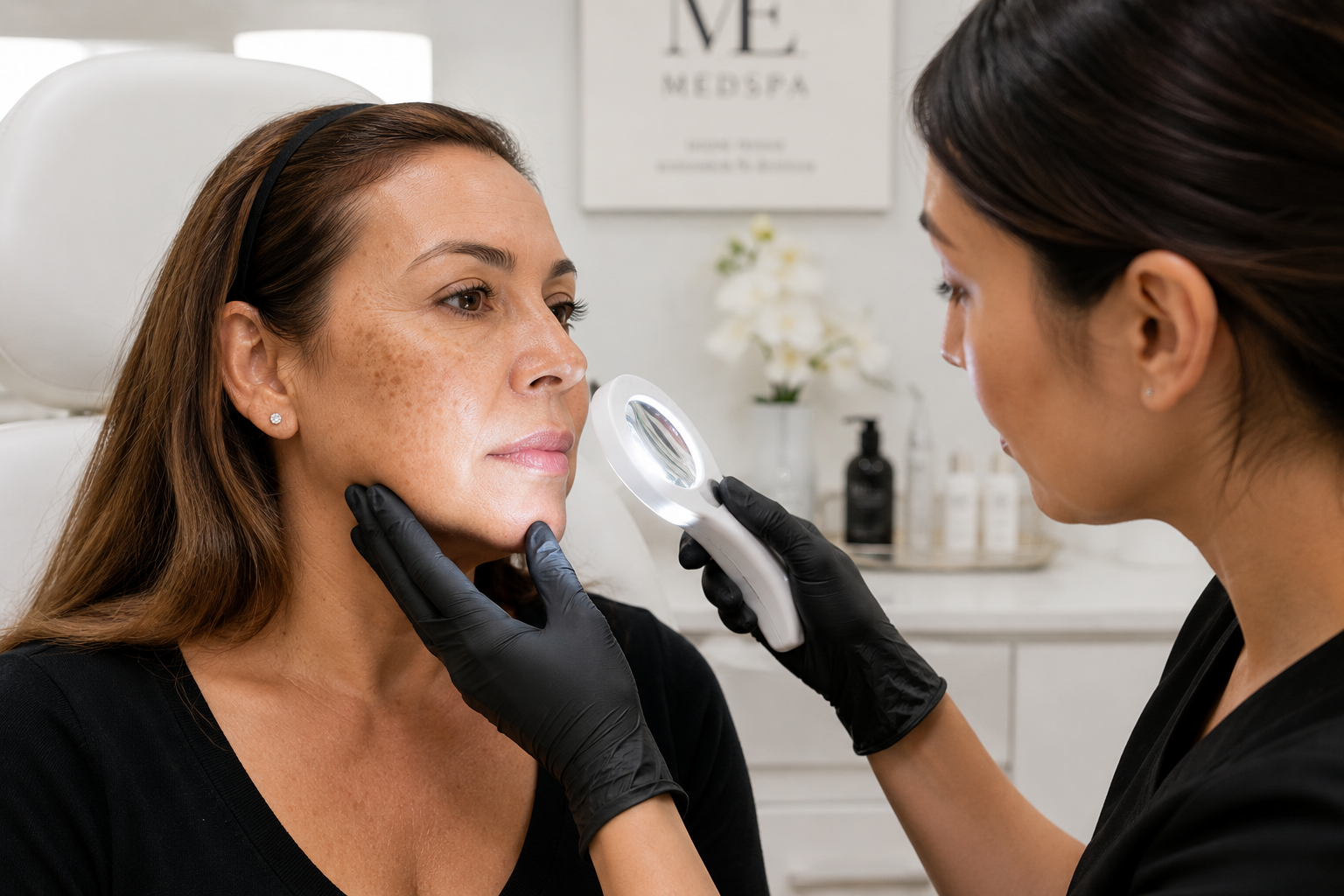 Lumecca IPL consultation for sun damage and pigmentation at ME MEDSPA in Monterey Park CA