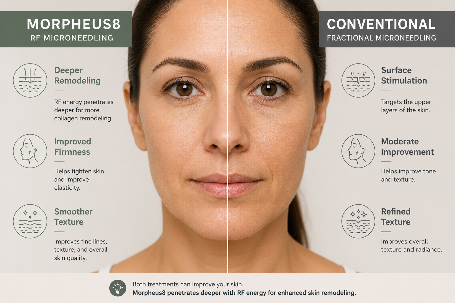 Morpheus8 vs microneedling comparison for skin rejuvenation in Monterey Park Morpheus8 vs microneedling comparison for skin rejuvenation in Monterey Park