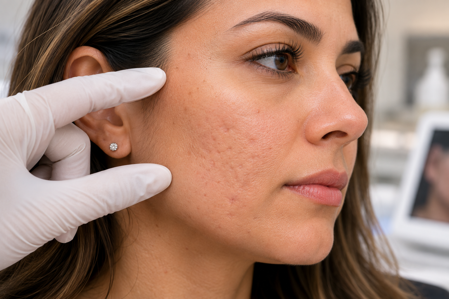 Acne scar assessment for Morpheus8 or microneedling treatment Acne scar assessment for Morpheus8 or microneedling treatment