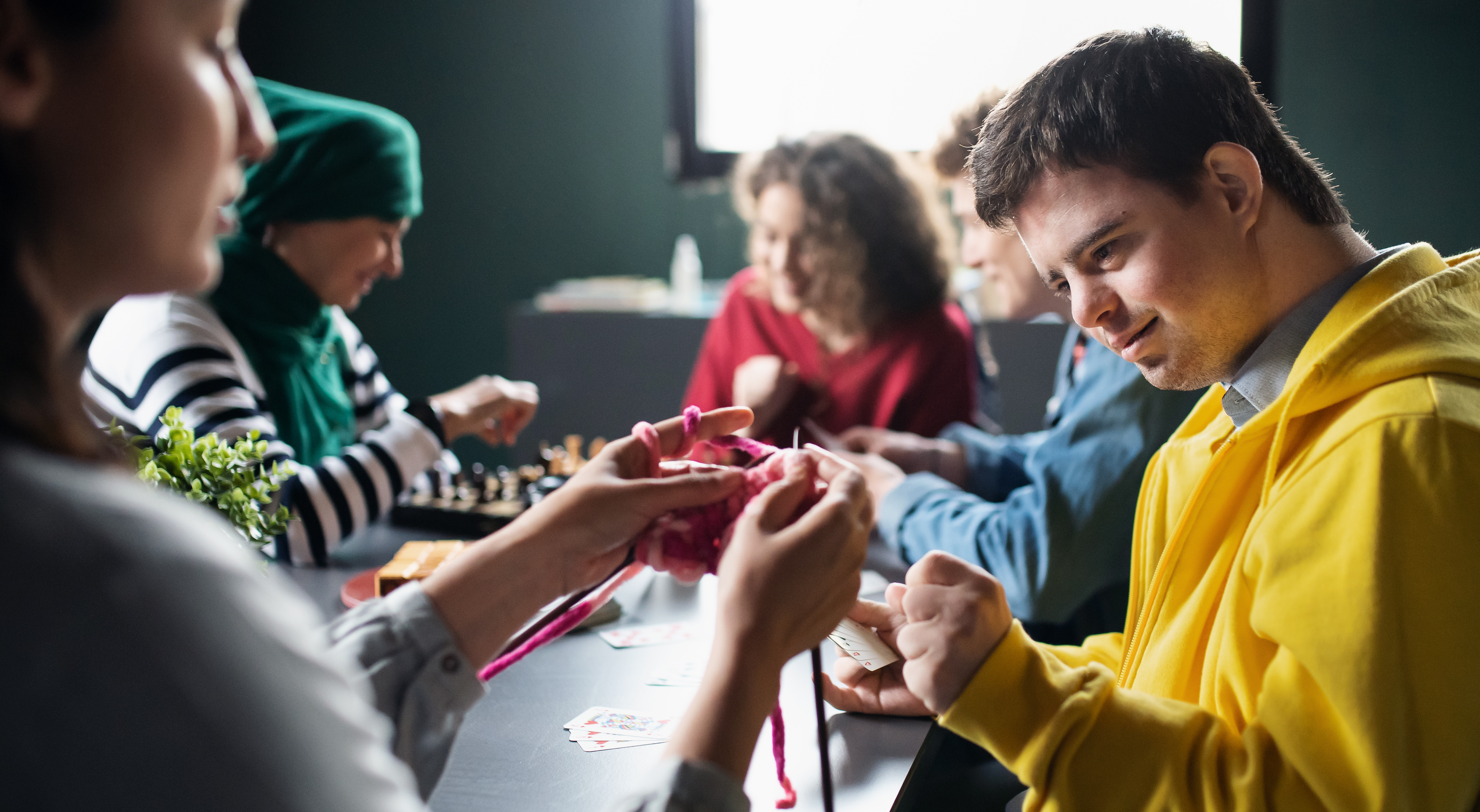 Community connection and smiles