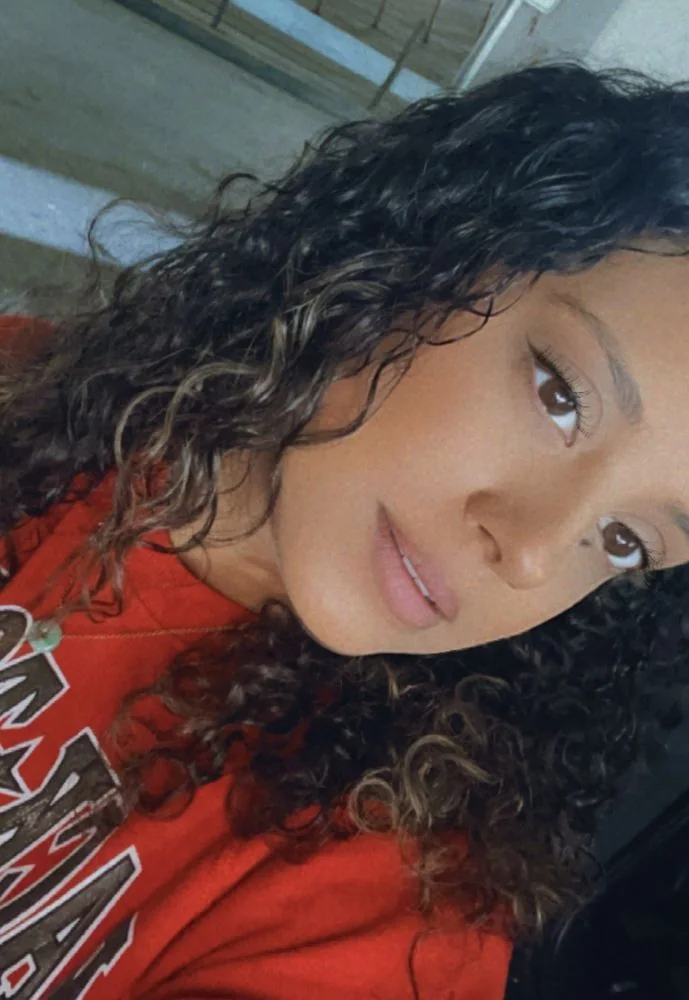 Mariah S. showing her brows