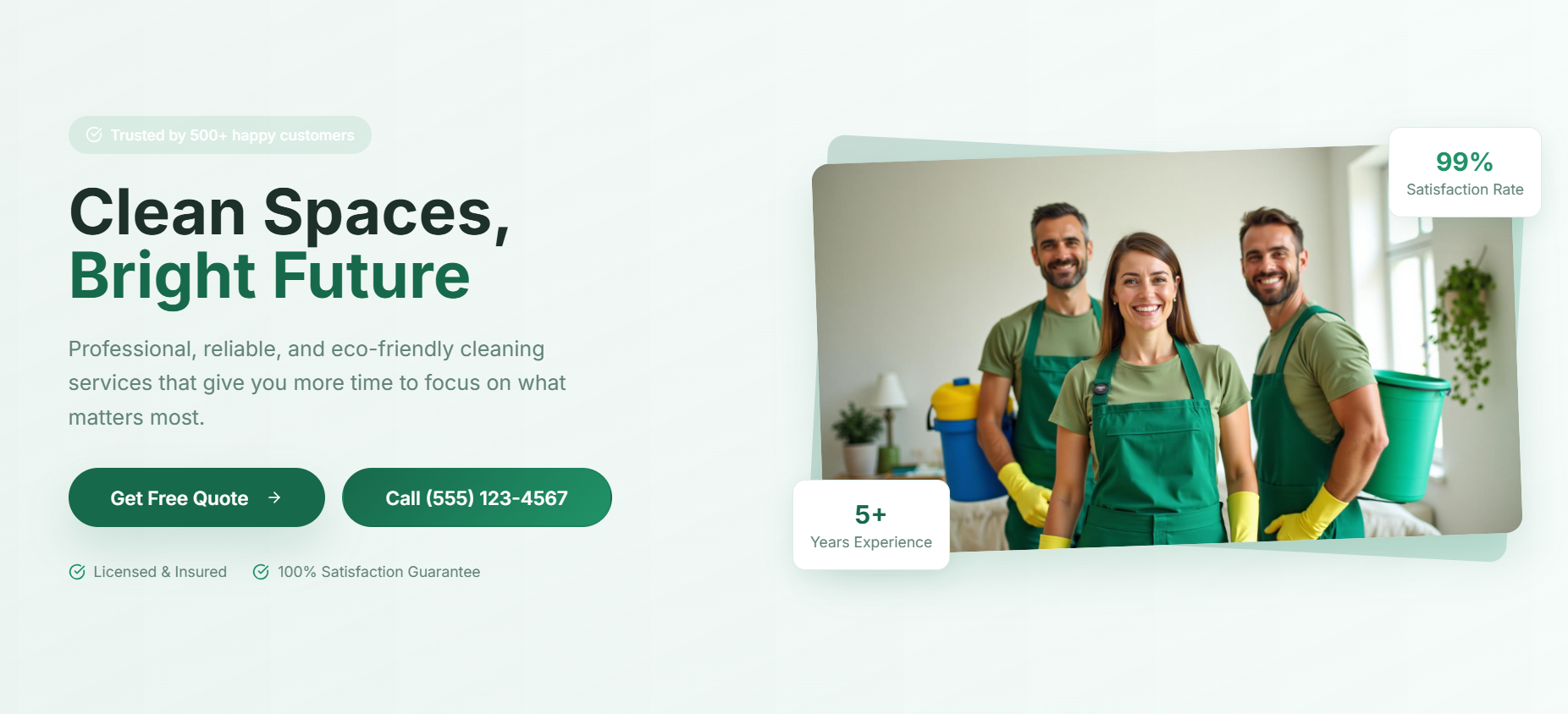 Clean Spaces