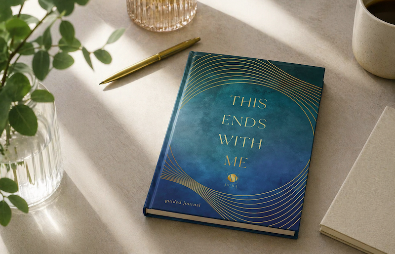This Ends With Me Guided Journal | Mura Circle