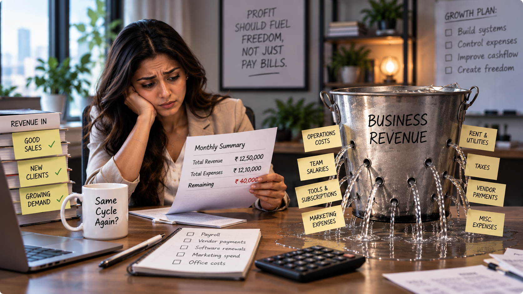 Revenue leaking out