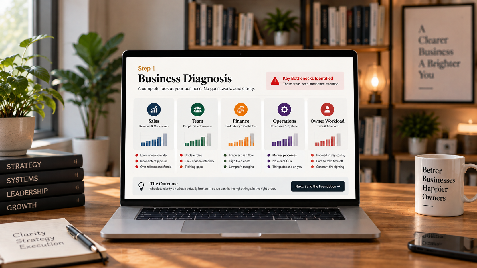 Step 1 — Diagnose the business