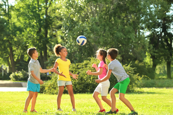 Children Playing Football Children Playing Football