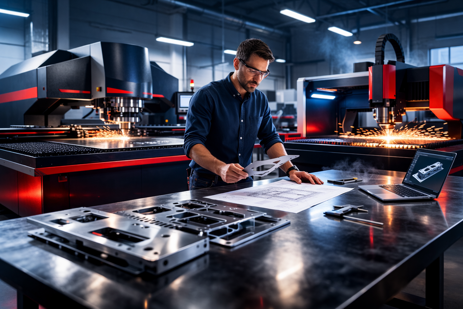 CNC Punching vs. Laser Cutting: A Practical Guide for Engineers