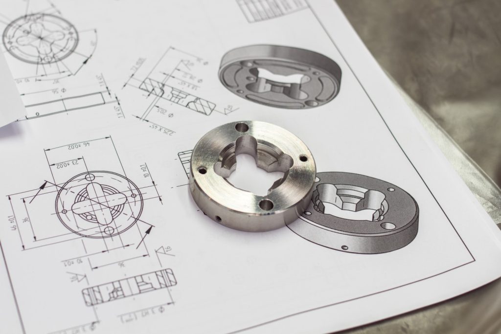 custom fabricated metal part