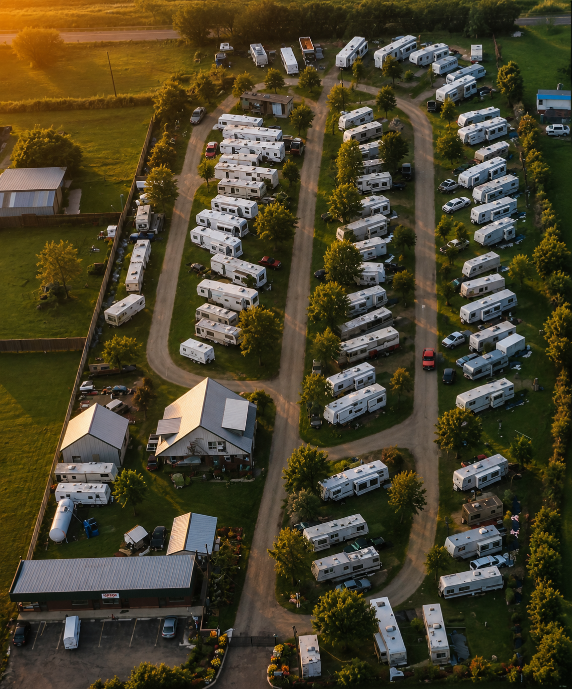 Firefly Cove RV Park &mdash; Saginaw RV anchor asset, Fort Worth TX