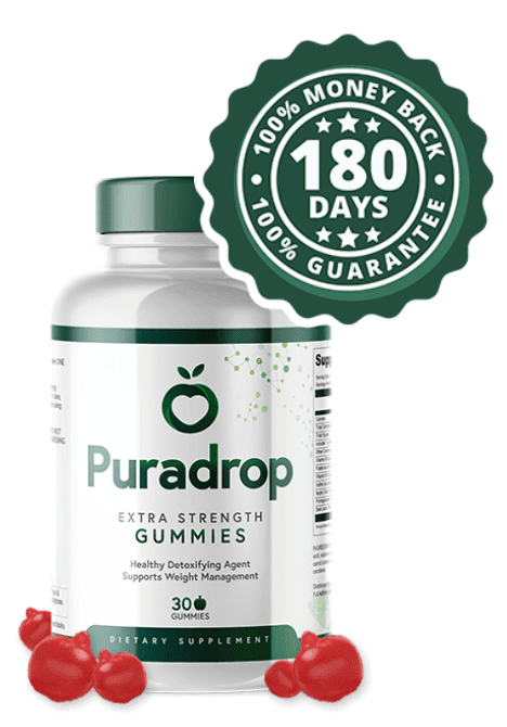 Puradrop 100% SATISFACTION 180-DAY MONEY BACK GUARANTEE