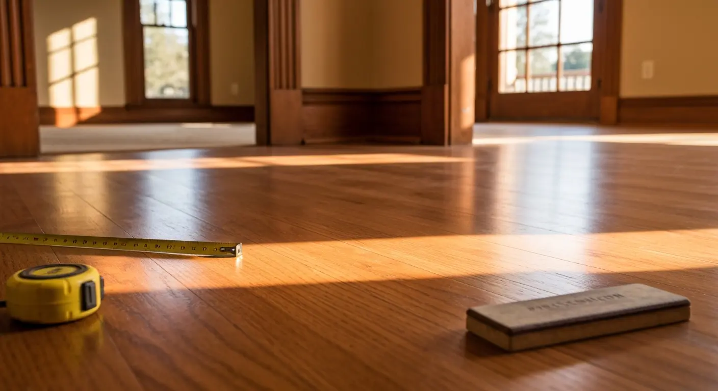 Hardwood flooring installation