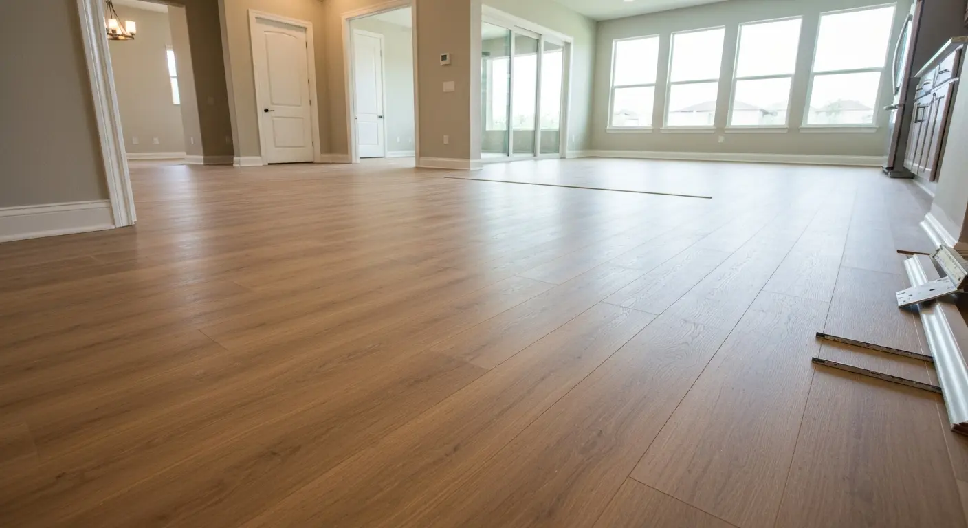 Full home laminate flooring installation