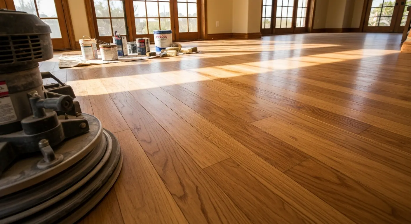 Hardwood floor repair